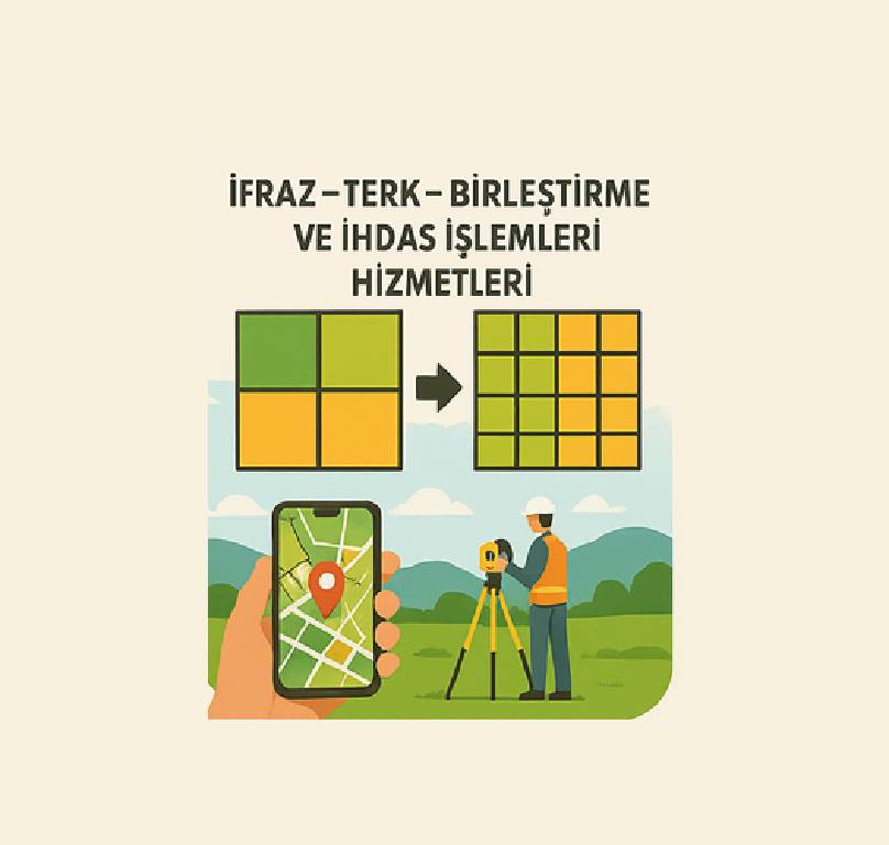 İfraz – Terk – Birleştirme ve İhdas İşlemleri Hizmetleri Çalışması