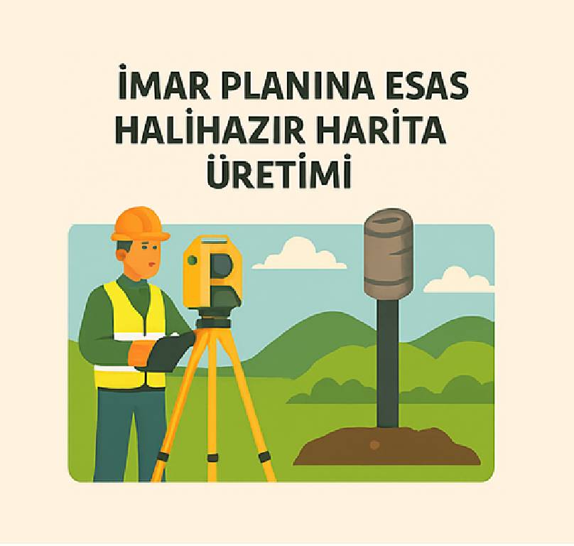 İmar Planına Esas Halihazır Harita Üretimi Çalışması